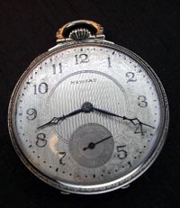 12 size Howard pocket watch